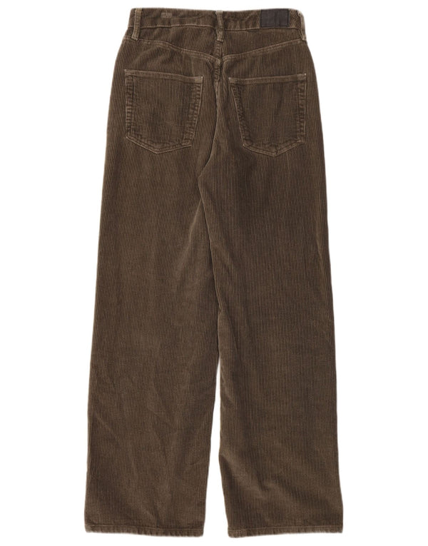 Superdry Herre Cargo Loose Fit Corduroy Bukser W26 L30 Khaki Bomuld