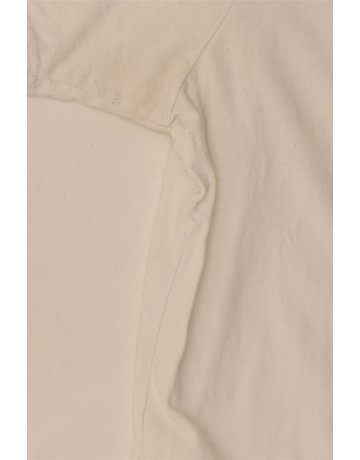 Ellesse Womens Grafisk T-Shirt Top UK 16 Large White
