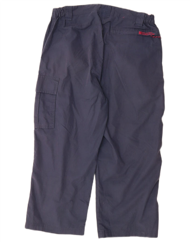 Mountain Warehouse Dame Cargo Trousers UK 12 Medium W30 L22 Navy Blue
