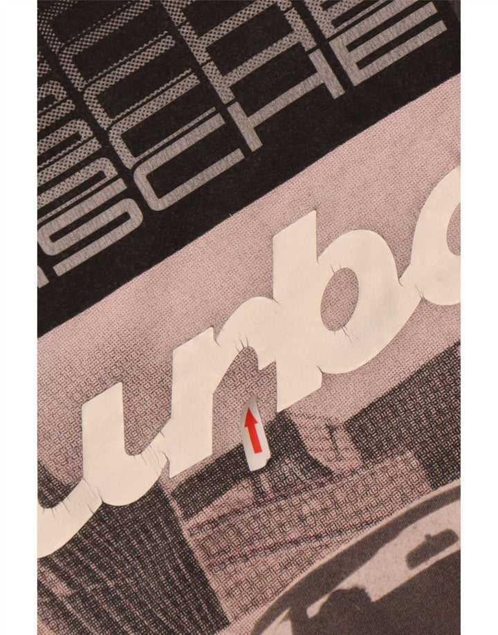 Adidas Herre Grafisk T-Shirt Top Stor Grå