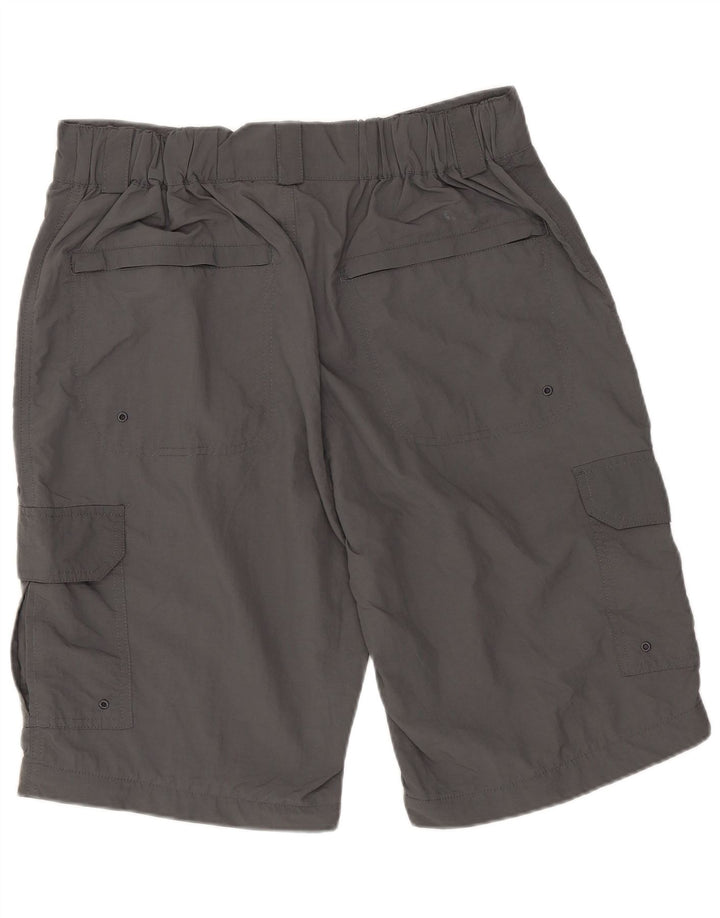 MOUNTAIN WAREHOUSE Herre Cargo Shorts W32 Medium Grå Nylon