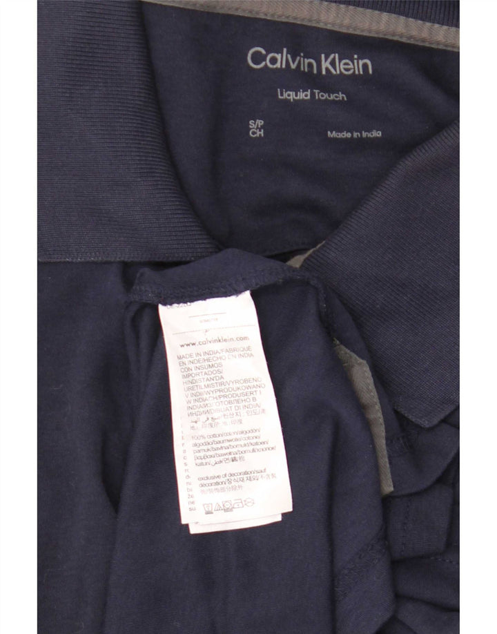 Calvin Klein herre poloskjorte lille marineblå bomuld