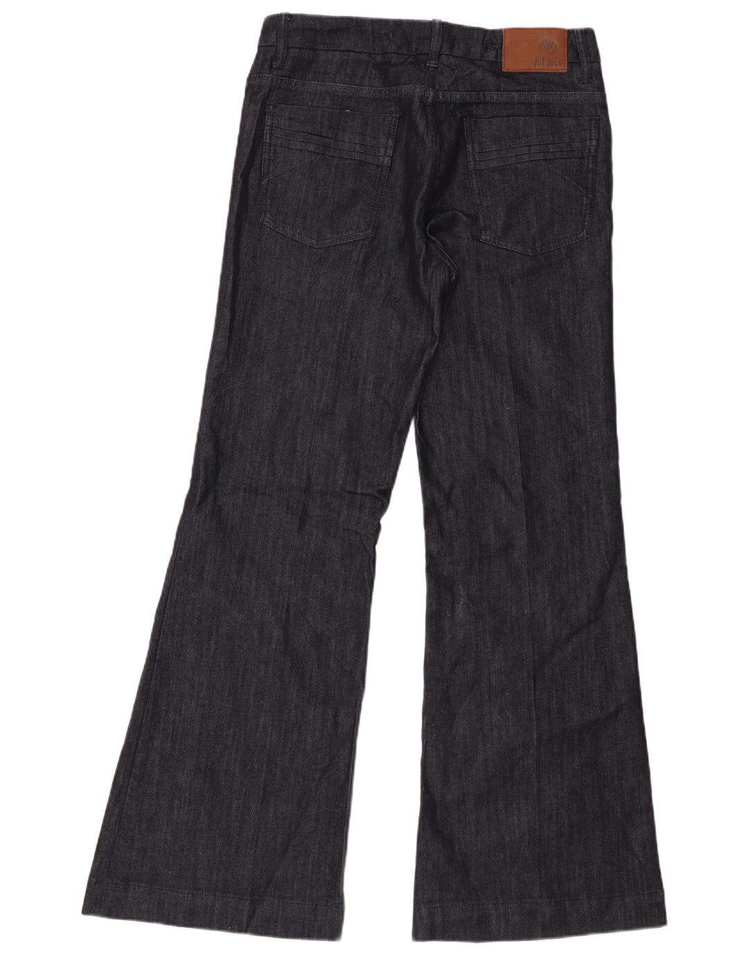 Fat Face Dame Regular Flared Jeans UK 14 Large W34 L32 Marineblå Bomuld