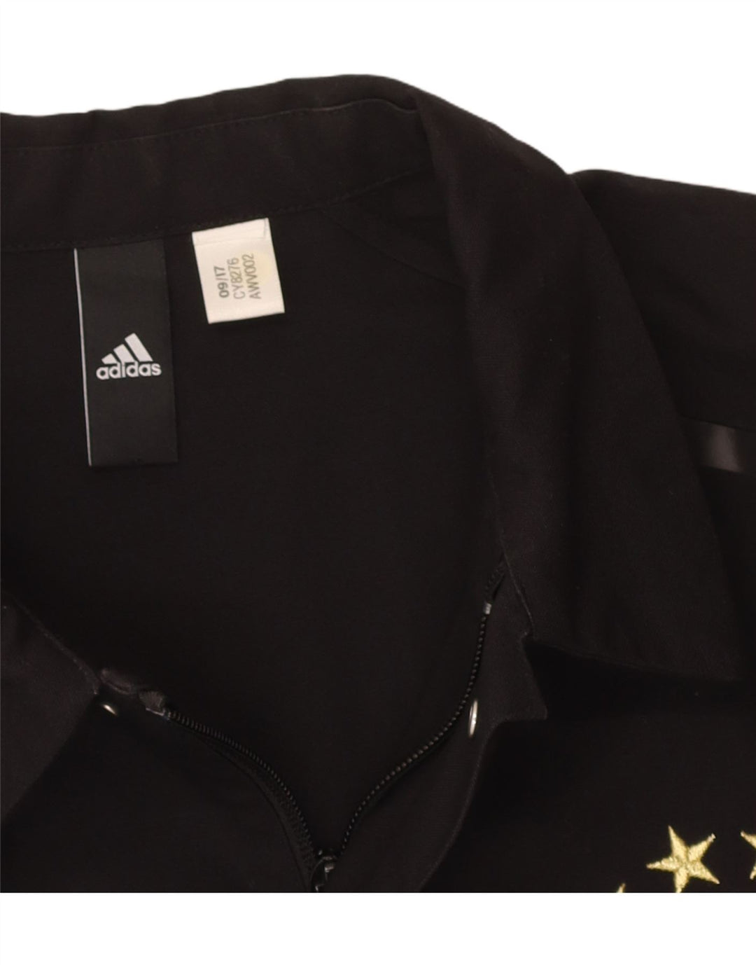 ADIDAS Mens FC Bayern Munchen Windbreaker Jacket UK 38 Medium Black