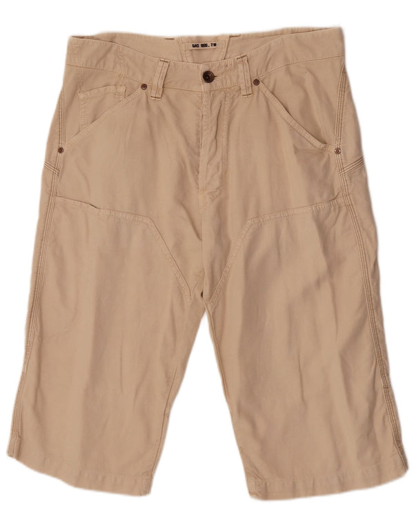 Gas Herre Chino Shorts W33 Medium Beige Bomuld