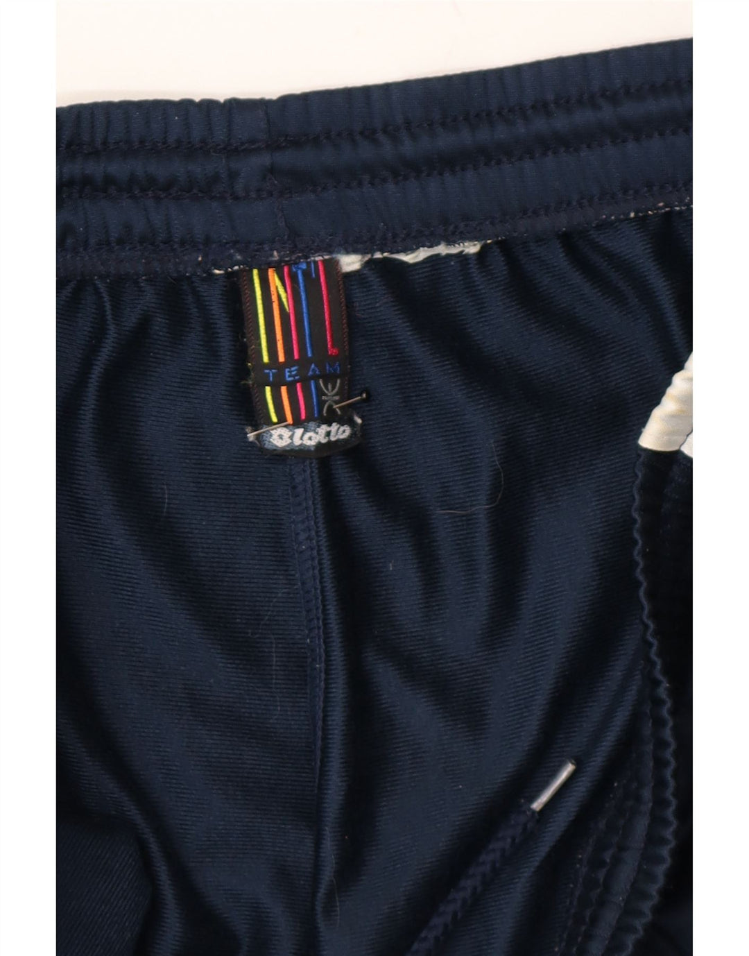 LOTTO Mens Graphic Tracksuit Trousers XL  Navy Blue Vintage Lotto and Second-Hand Lotto from Messina Hembry 