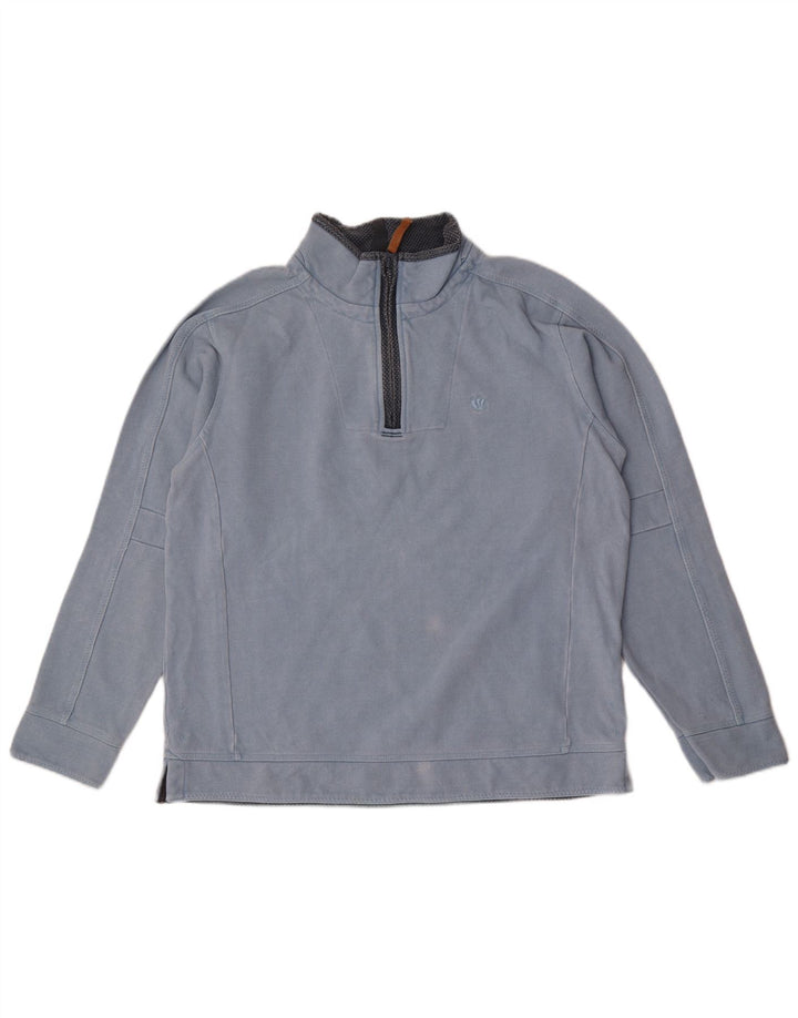 FED FACE Herre lynlås-sweatshirt Jumper Medium Blue