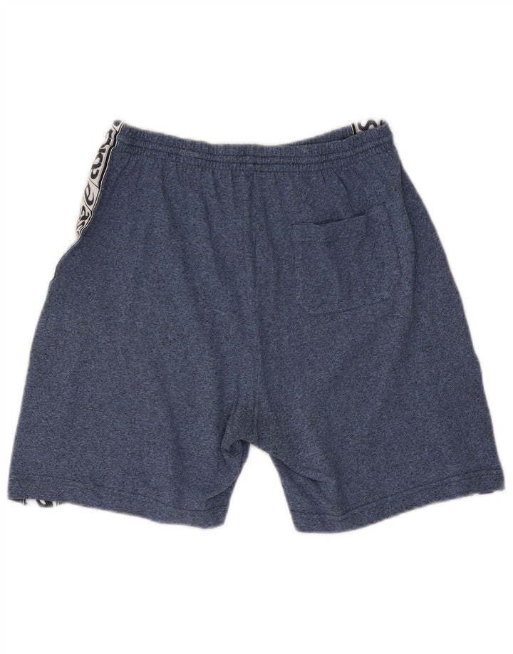 ASICS Grafiske sportsshorts til mænd XL Blå Flecked Bomuld