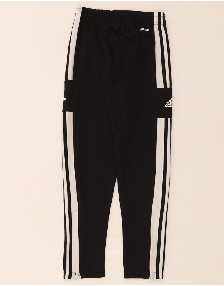 Adidas Boys Aeroready Tracksuit Bukser 9-10 år Sort polyester