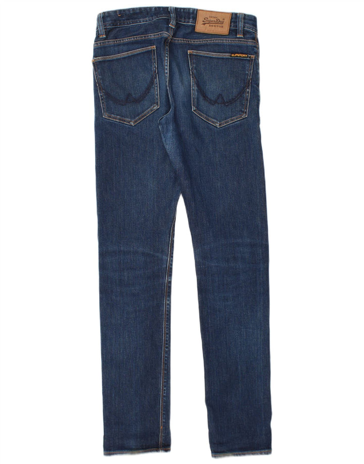 Superdry Slim Jeans til mænd W28 L32 blå bomuld