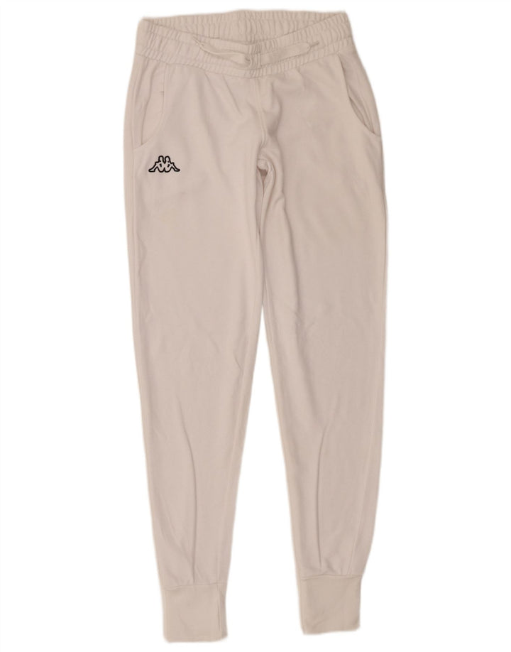 Kappa træningsdragt til kvinder Joggers UK 10 Small White