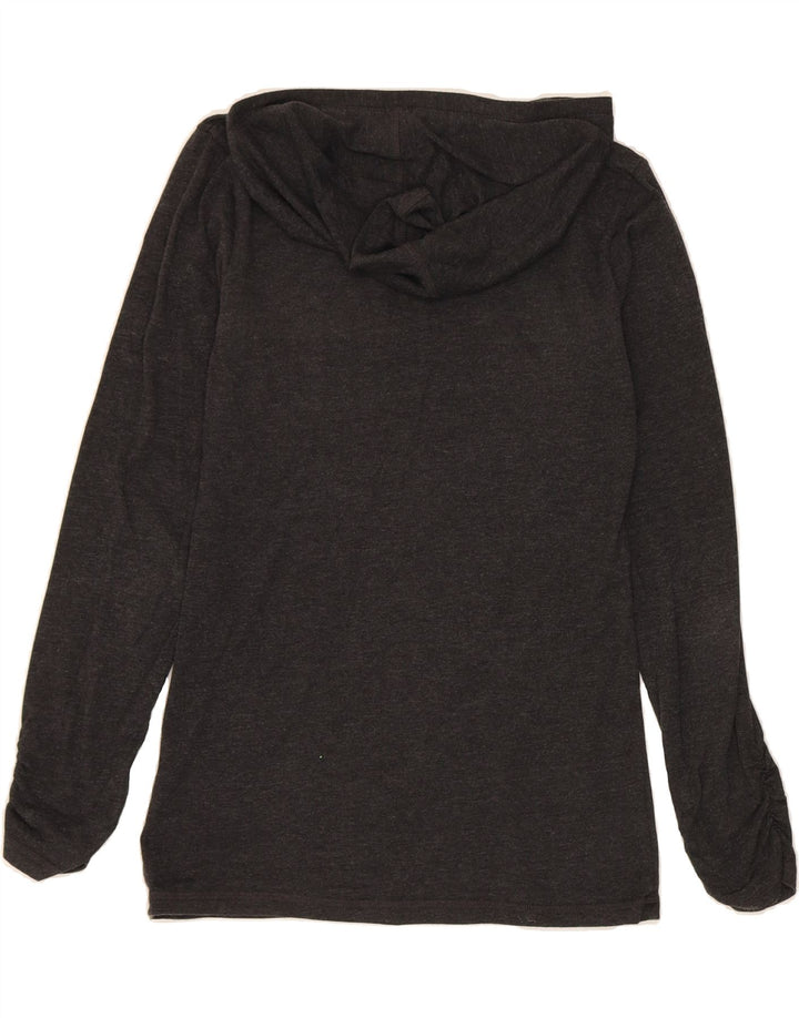PUMA Womens Hooded Top Long Sleeve UK 8 Small  Grey Vintage Puma and Second-Hand Puma from Messina Hembry 