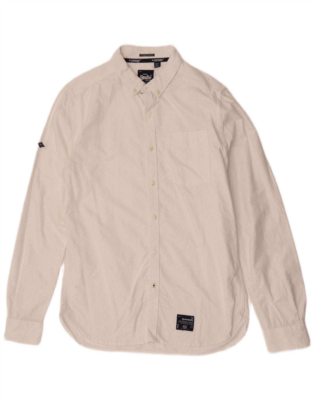 Superdry herreskjorte stor hvid