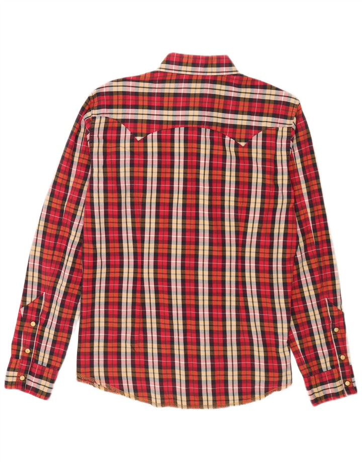 Lee Herre flannelskjorte XL rød ternet