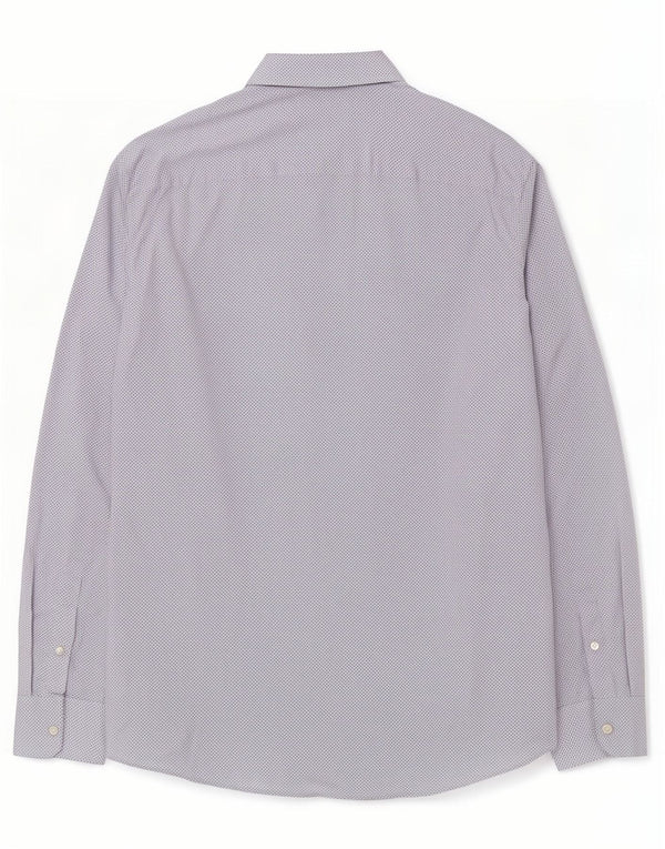 Benetton Herreskjorte Medium Blue Spotted
