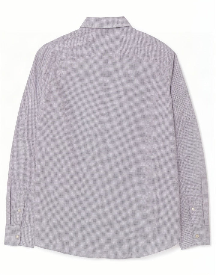 Benetton Herreskjorte Medium Blue Spotted
