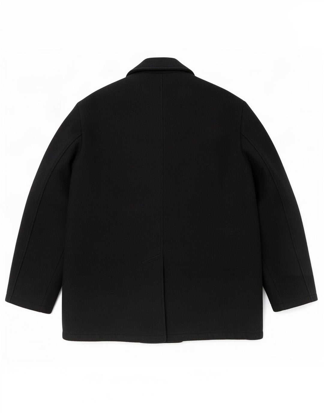 Carrera Herre Pea Coat UK 42 XL Navy Blue Wool