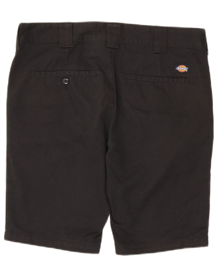 Dickies Herre Slim Fit Chino Shorts W33 Large Black Polyester
