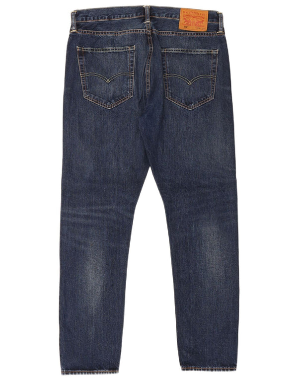Levi's Herre 512 Slim Tapered Jeans W34 L30 Marineblå Bomuld