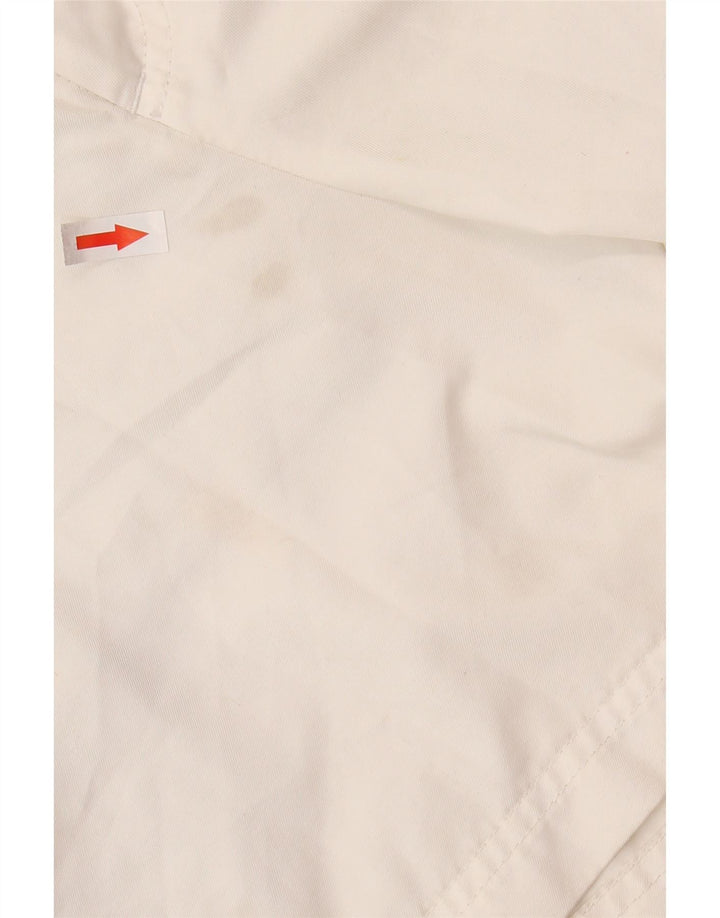 NIKE Chino Shorts til mænd Small W28 White Polyester