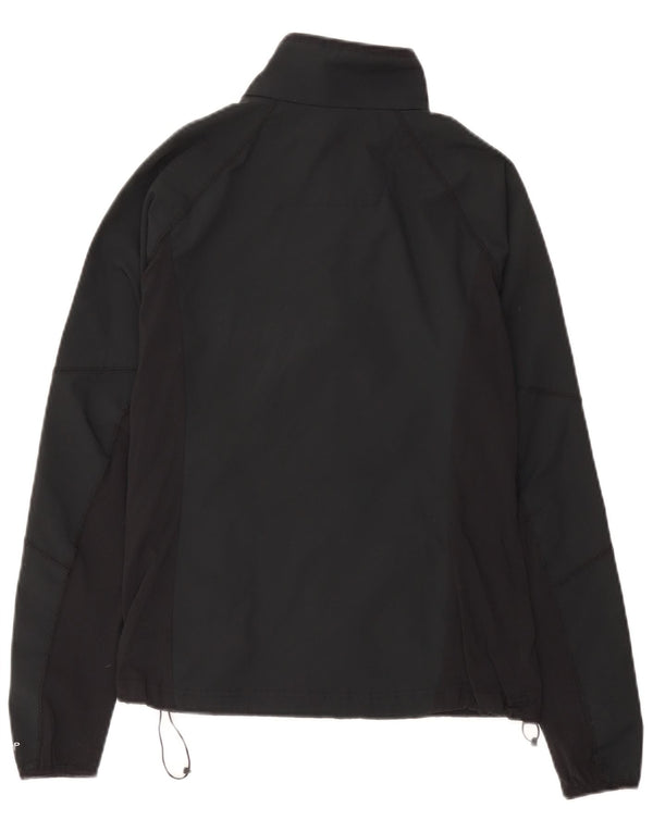 Columbia Womens Omni-Shield regnjakke UK 12 Medium Black Polyester