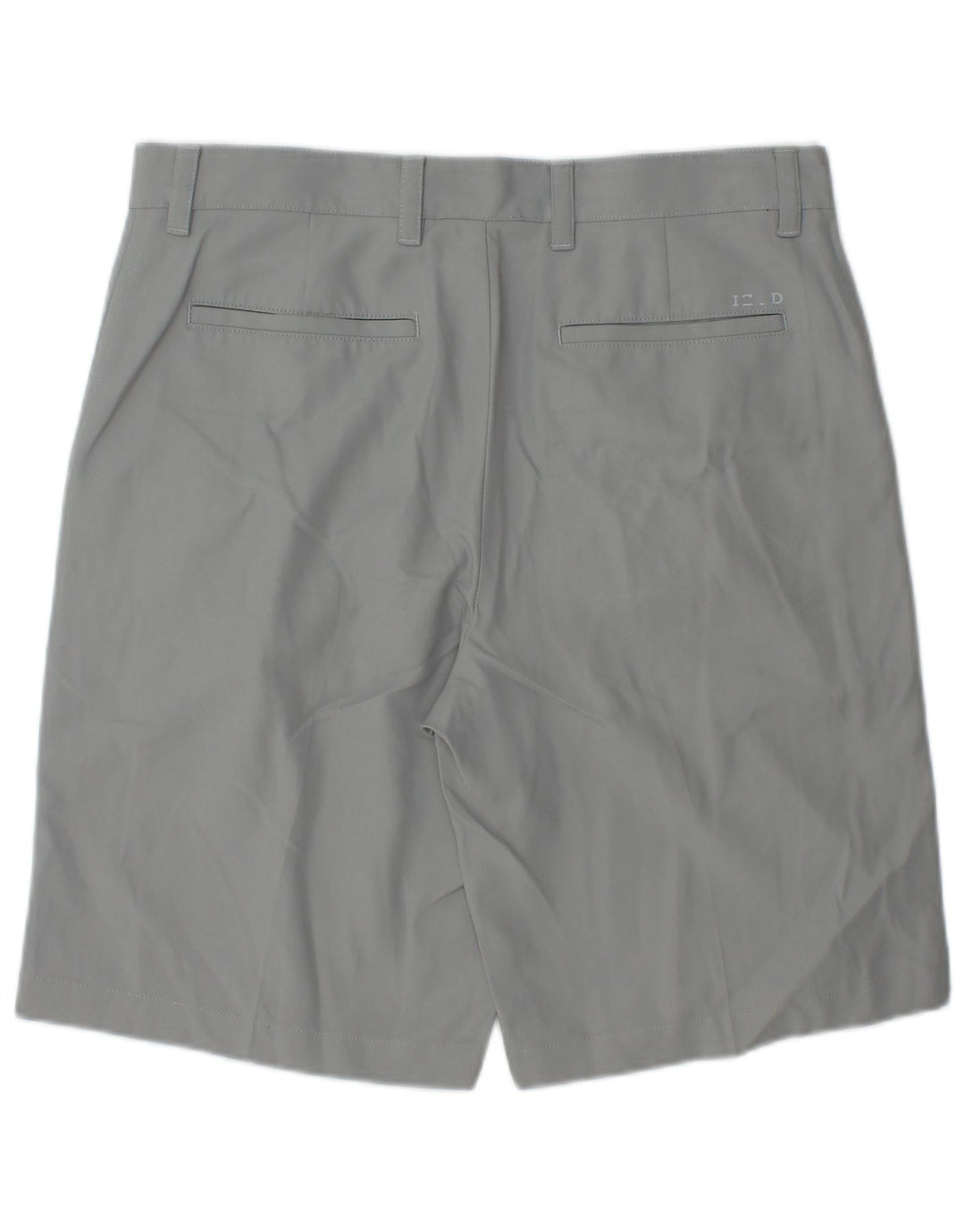 IZOD Chino Shorts til mænd W32 mellemgrå polyester