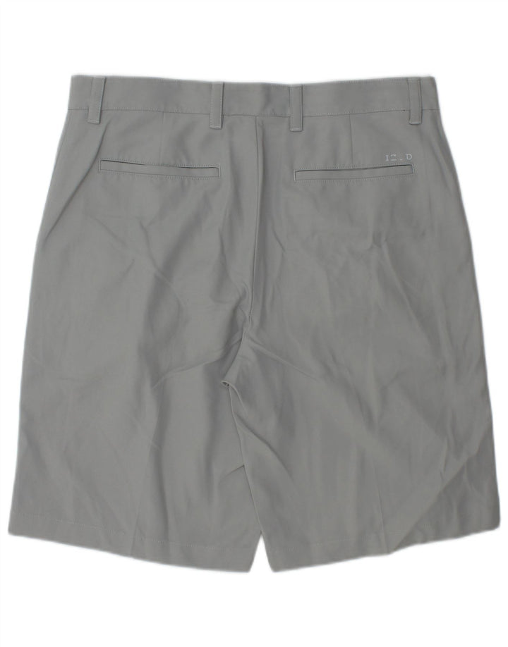 IZOD Chino Shorts til mænd W32 mellemgrå polyester