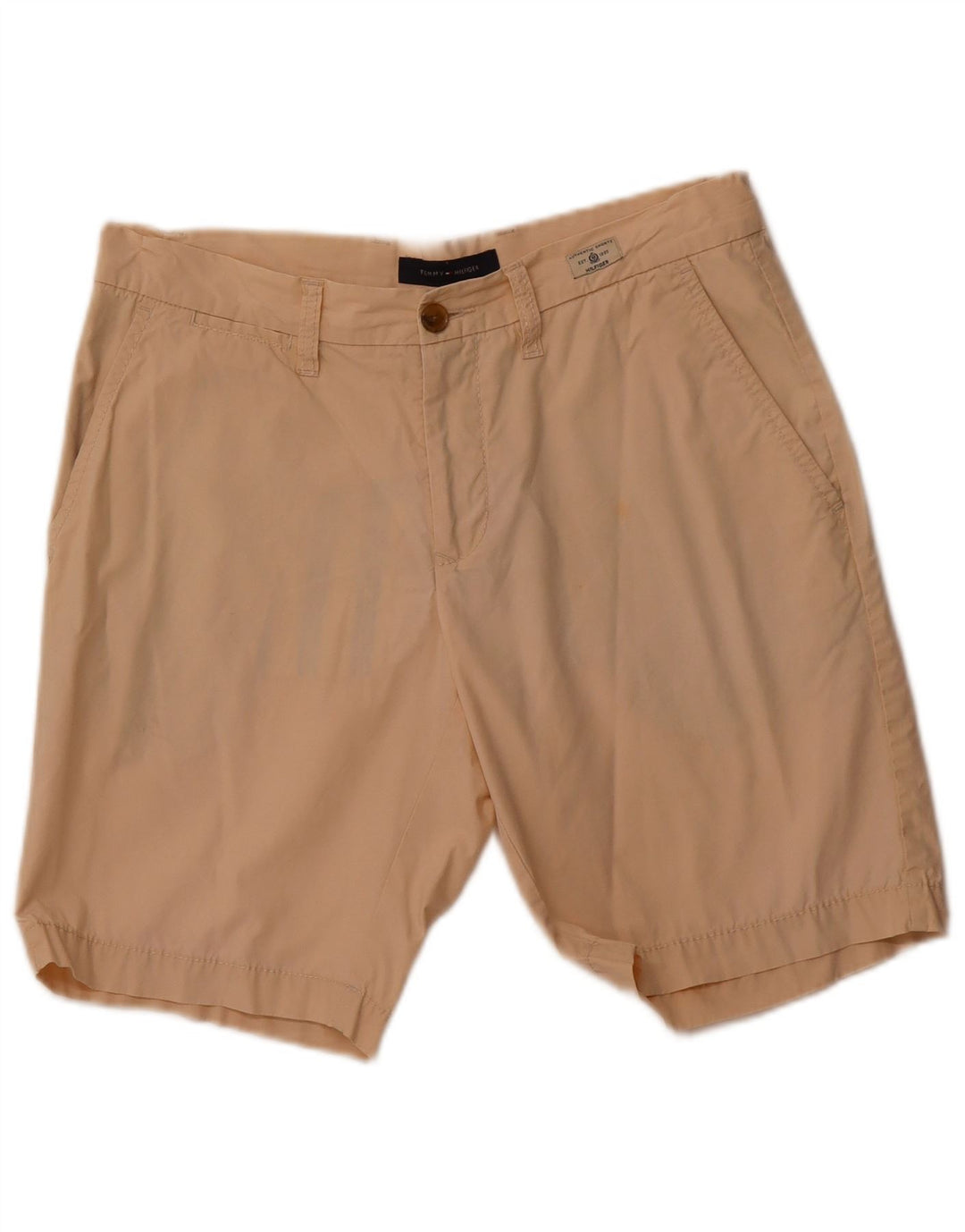 TOMMY HILFIGER Chino Shorts til mænd W32 Medium Beige Bomuld