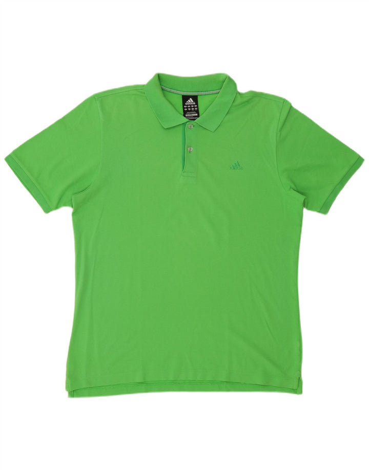 ADIDAS Herre Clima 365 Polo Shirt Stor Grøn