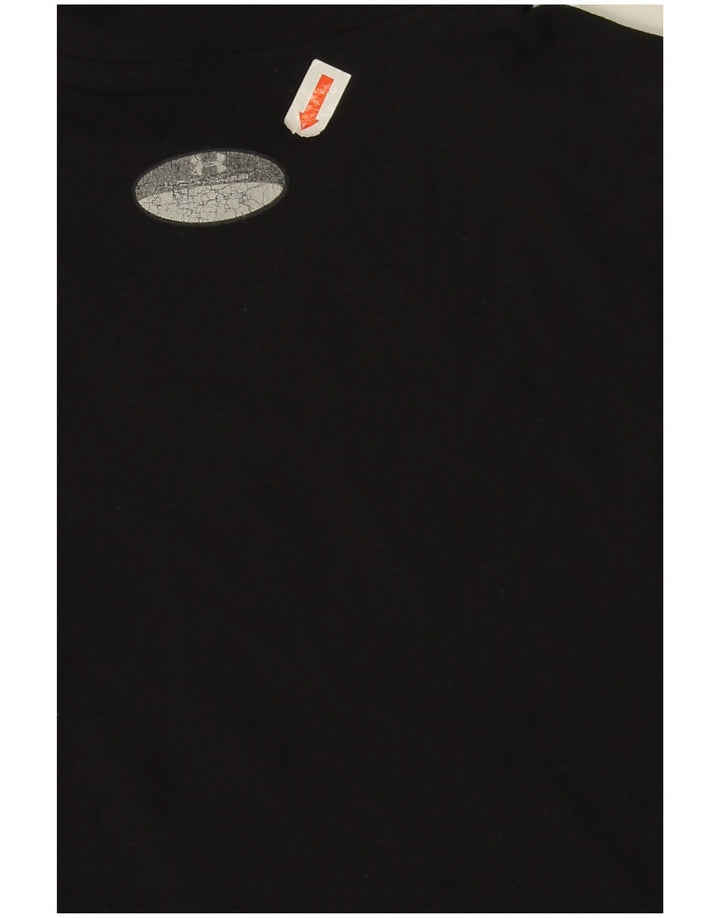 Under Armour Dame Top Langærmet UK 10 Small Black Nylon