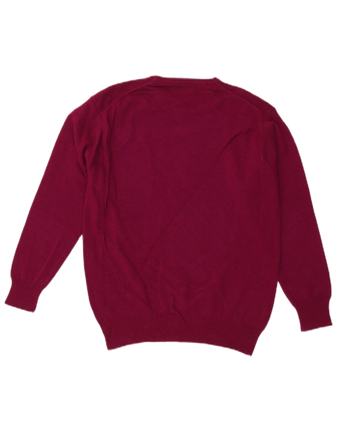 Benetton Dame sweater med rund hals DK 18 XL rødbrun uld