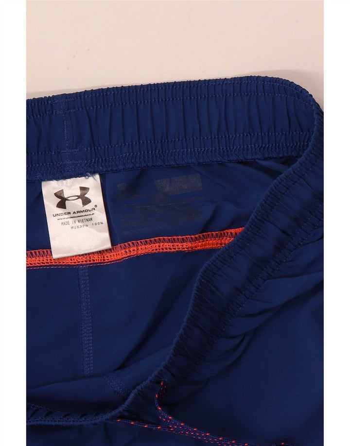 Under Armour Sportsshorts til kvinder UK 10 Small Blue Colourblock