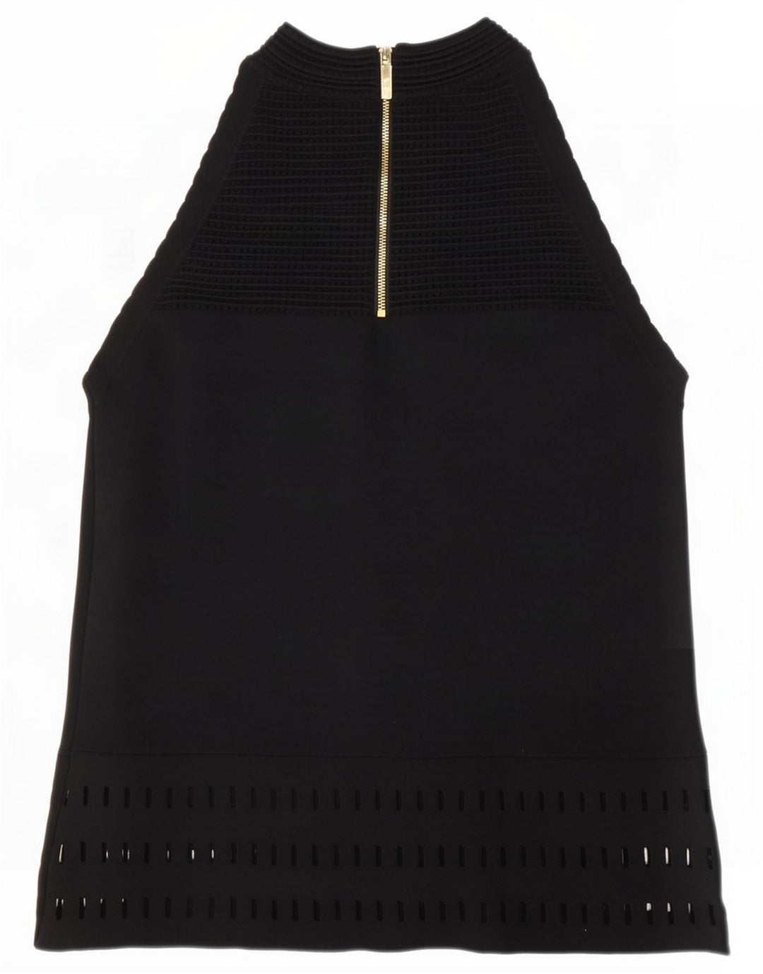 Ted Baker Damebluse Top Størrelse 2 Small Black Viscose