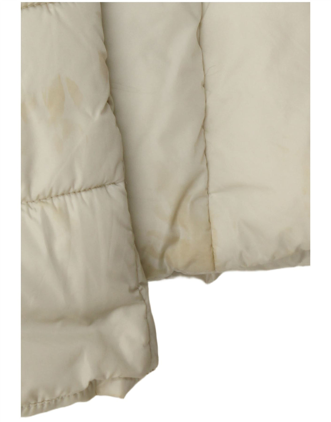 Refrigiwear Dame Polstret Jakke IT 42 Medium Off White Polyamid