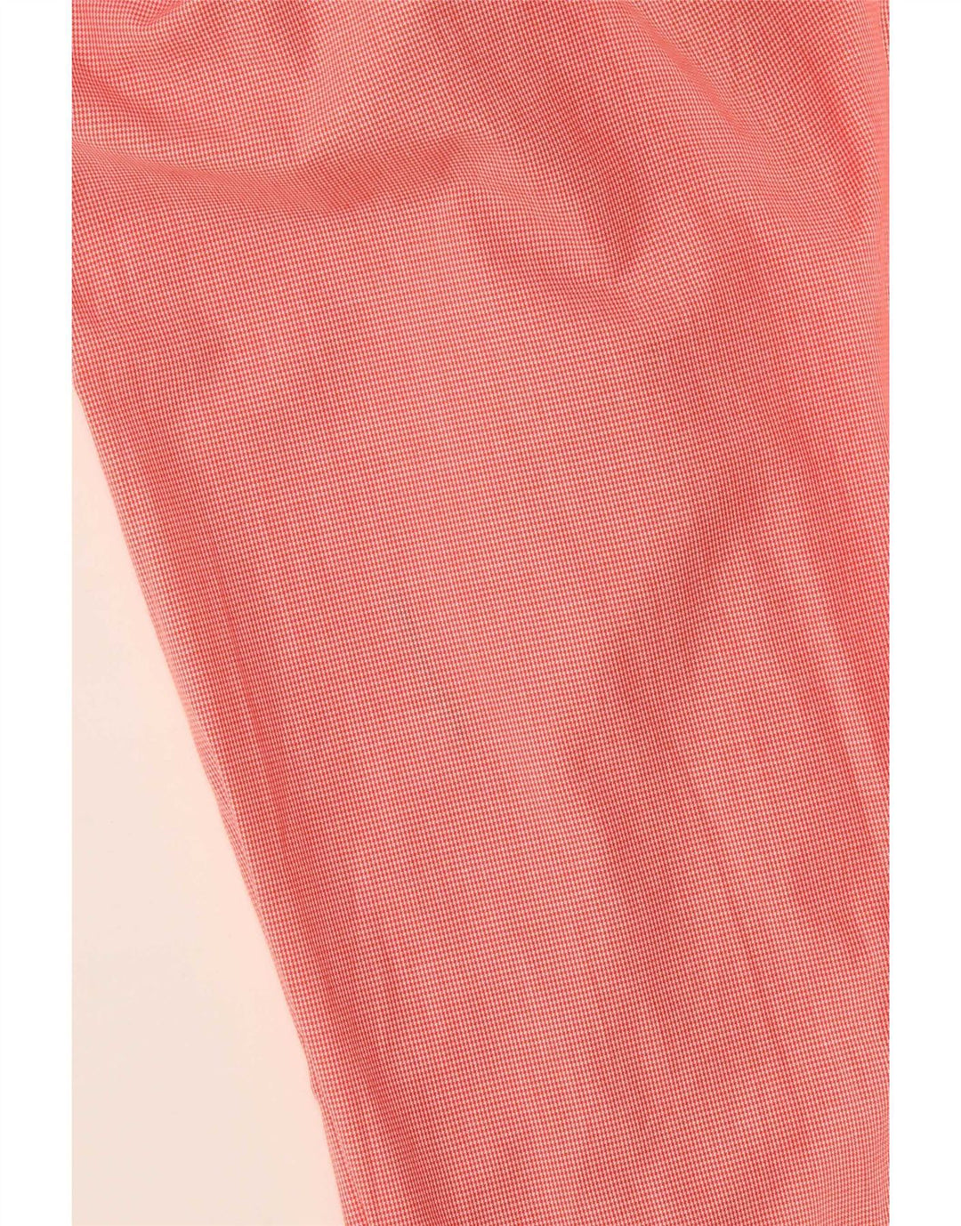 Chaps Herre Classic Fit skjorte størrelse 18 2XL Pink Houndstooth Bomuld