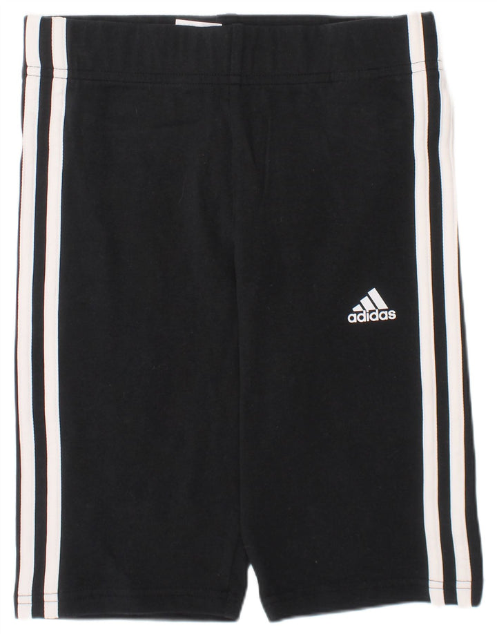 Adidas pigesportsshorts 11-12 år Sort bomuld