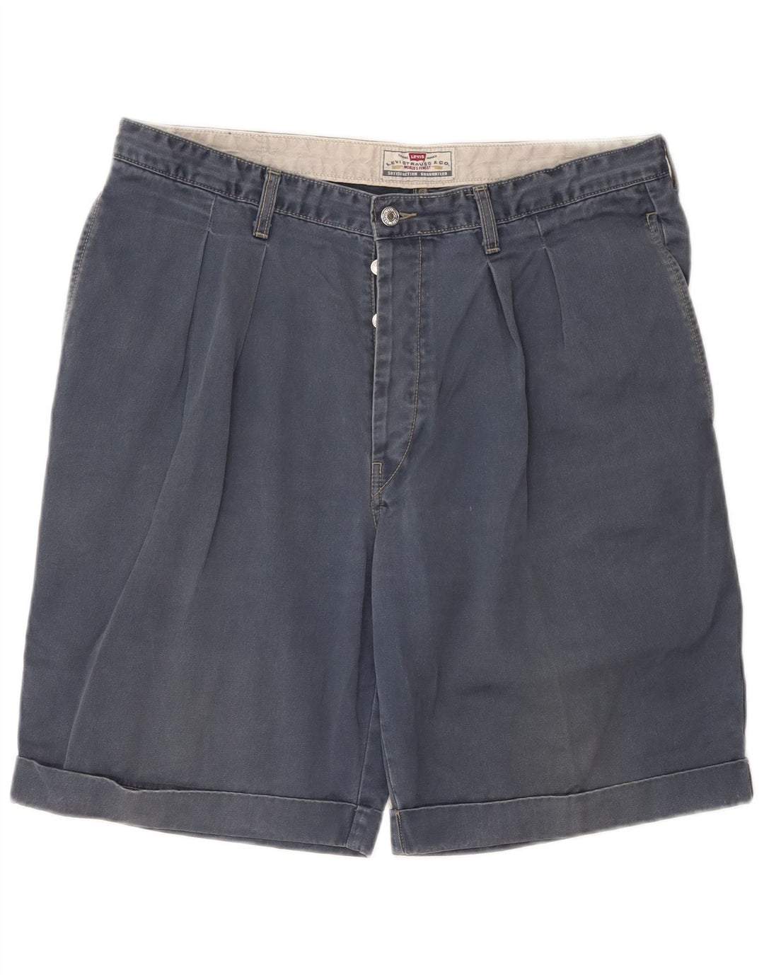 Levi's Herre Pegged Chino Shorts W40 XL Marineblå Bomuld