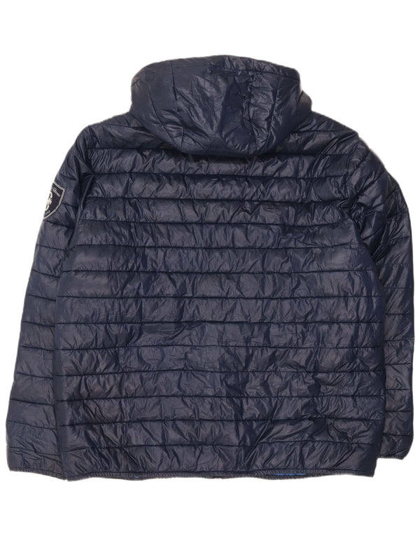 Conte of Florence Herre hættepolstret jakke UK 42 XL Navy Blue