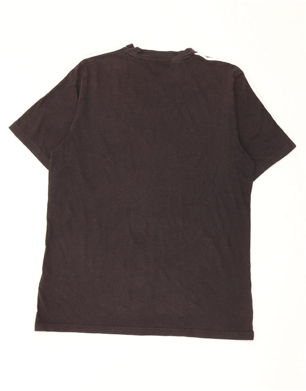 Adidas drenge T-shirt top 15-16 år sort bomuld