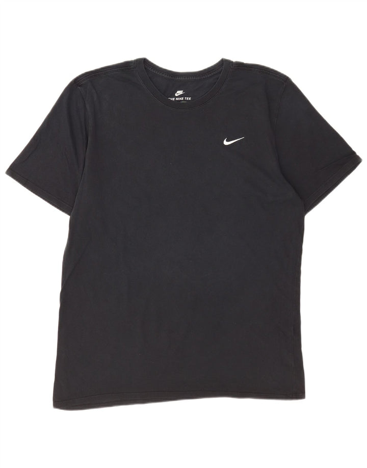 Nike T-shirt med atletisk snit til mænd, stor sort
