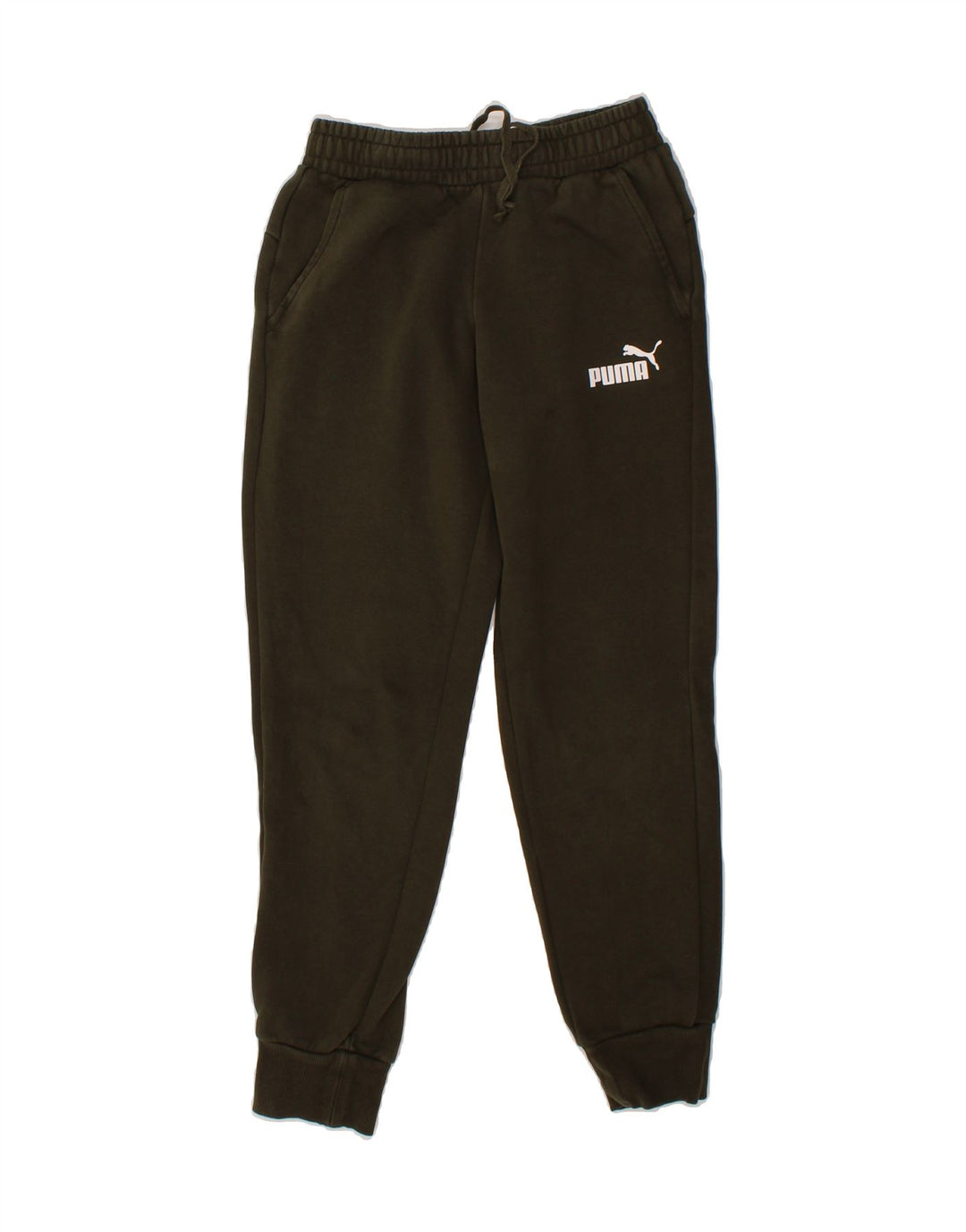 PUMA Mens Tracksuit Trousers Joggers Small Khaki Vintage Puma and Second-Hand Puma from Messina Hembry 