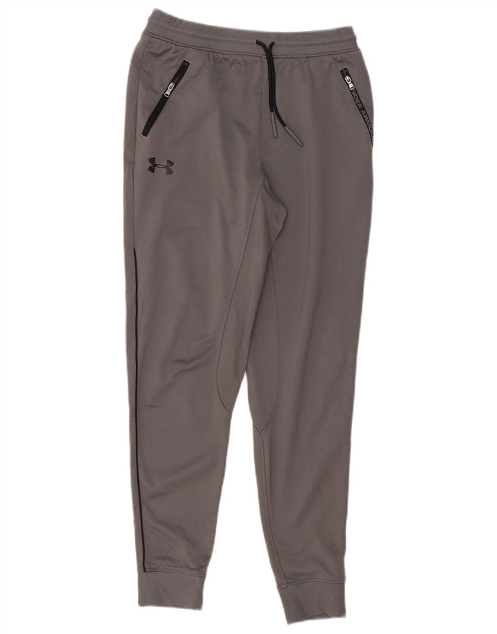 Under Armour Boys Træningsdragt Bukser Joggers 11-12 år Large Grå