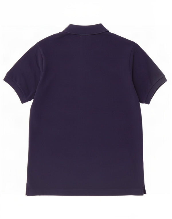 Lacoste herre poloshirt størrelse 4 Medium marineblå bomuld
