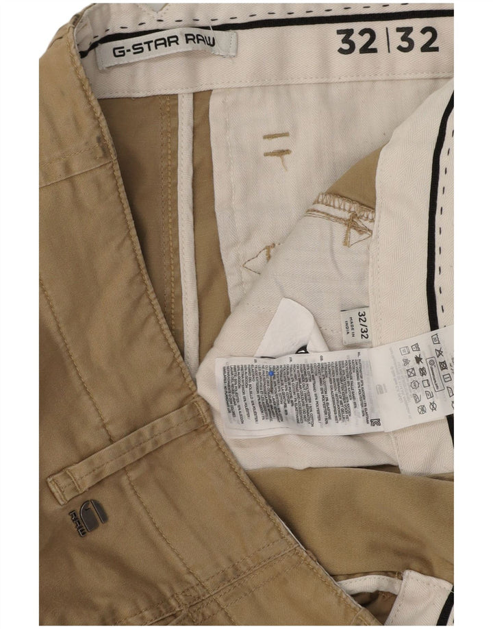 G-Star Herre Slim Cargo Bukser W32 L32 Beige Bomuld