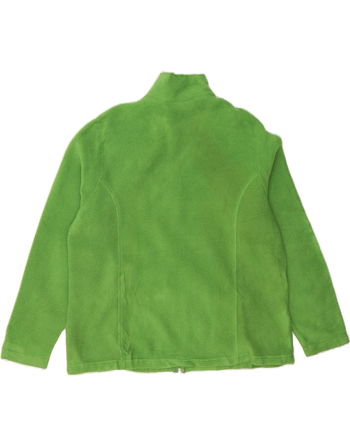 L.L.BEAN Womens Fleece Jacket UK 18 XL Green Polyester Vintage L.L.Bean and Second-Hand L.L.Bean from Messina Hembry 