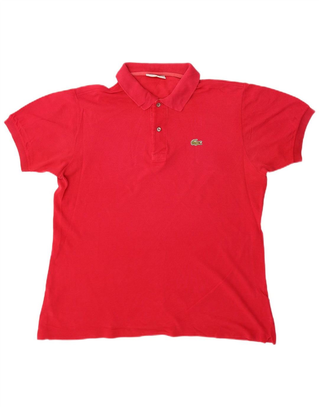 Lacoste herre poloskjorte stor rød bomuld