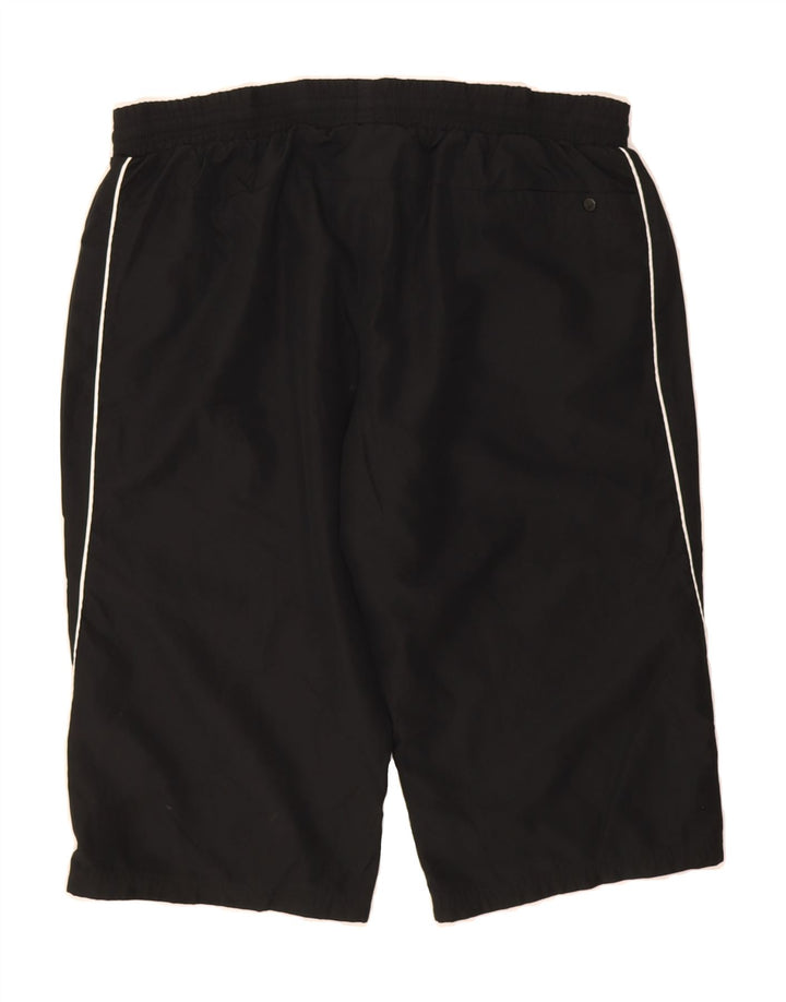 NIKE Womens Sport Shorts UK 20/22 2XL  Black Polyester Vintage Nike and Second-Hand Nike from Messina Hembry 