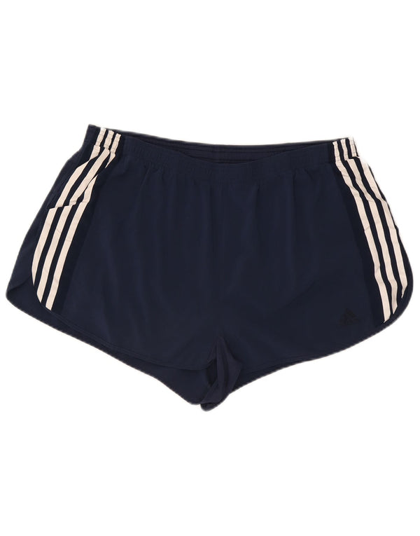Adidas Herre Climacool Sport Shorts XL Navy Blue Polyester