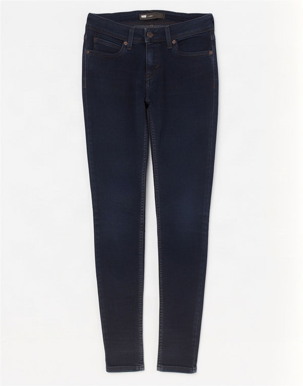 Levi's Skinny Jeans til kvinder W25 L30 Marineblå bomuld