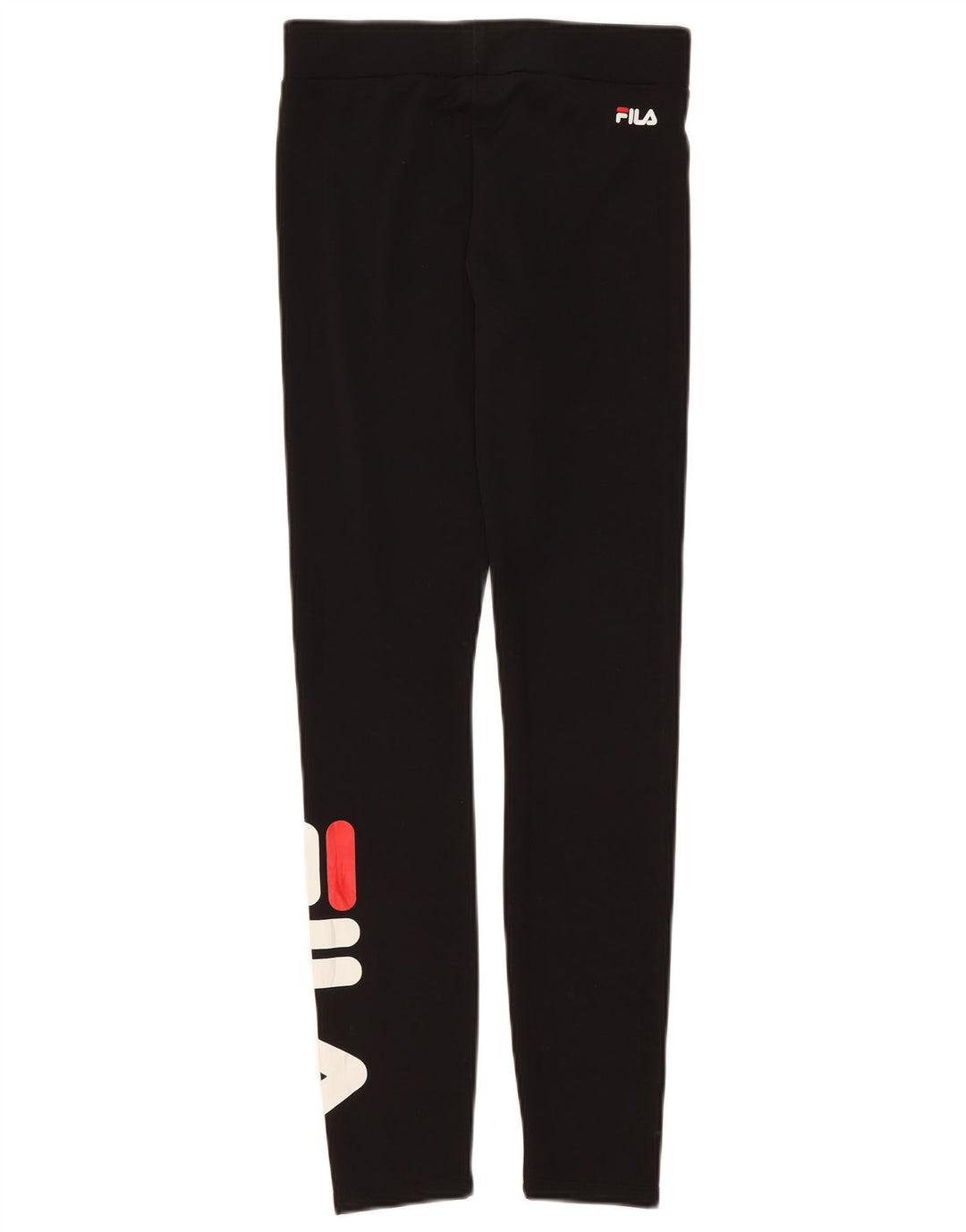 Fila Womens Grafiske Leggings UK 8 Small Black Polyester